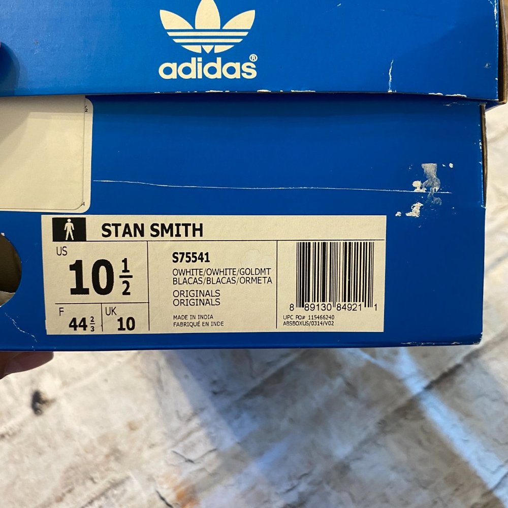 Adidas Stan Smith Off White Men's Sneakers - Picture 12 of 14